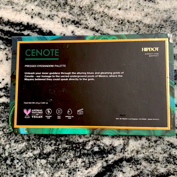 Brand New HIPDOT Cenote Eyeshadow Pressed Palette - Picture 8 of 8